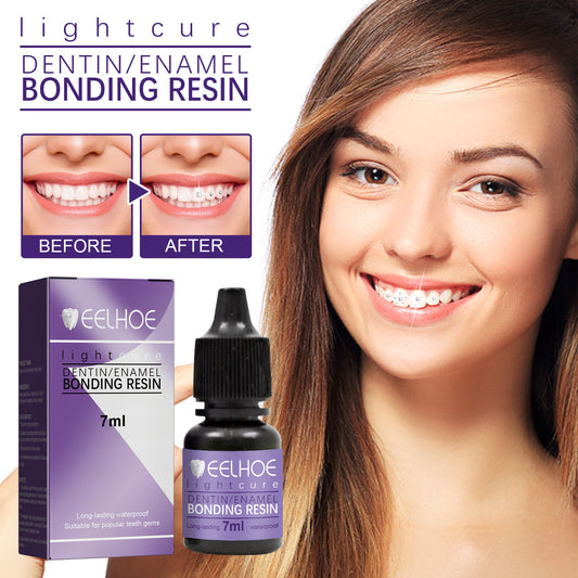 Tooth Gem Decorative Glue, DIY Fashionable Jewelry Bonding Teeth Gems Light Cured Adhesive Glue