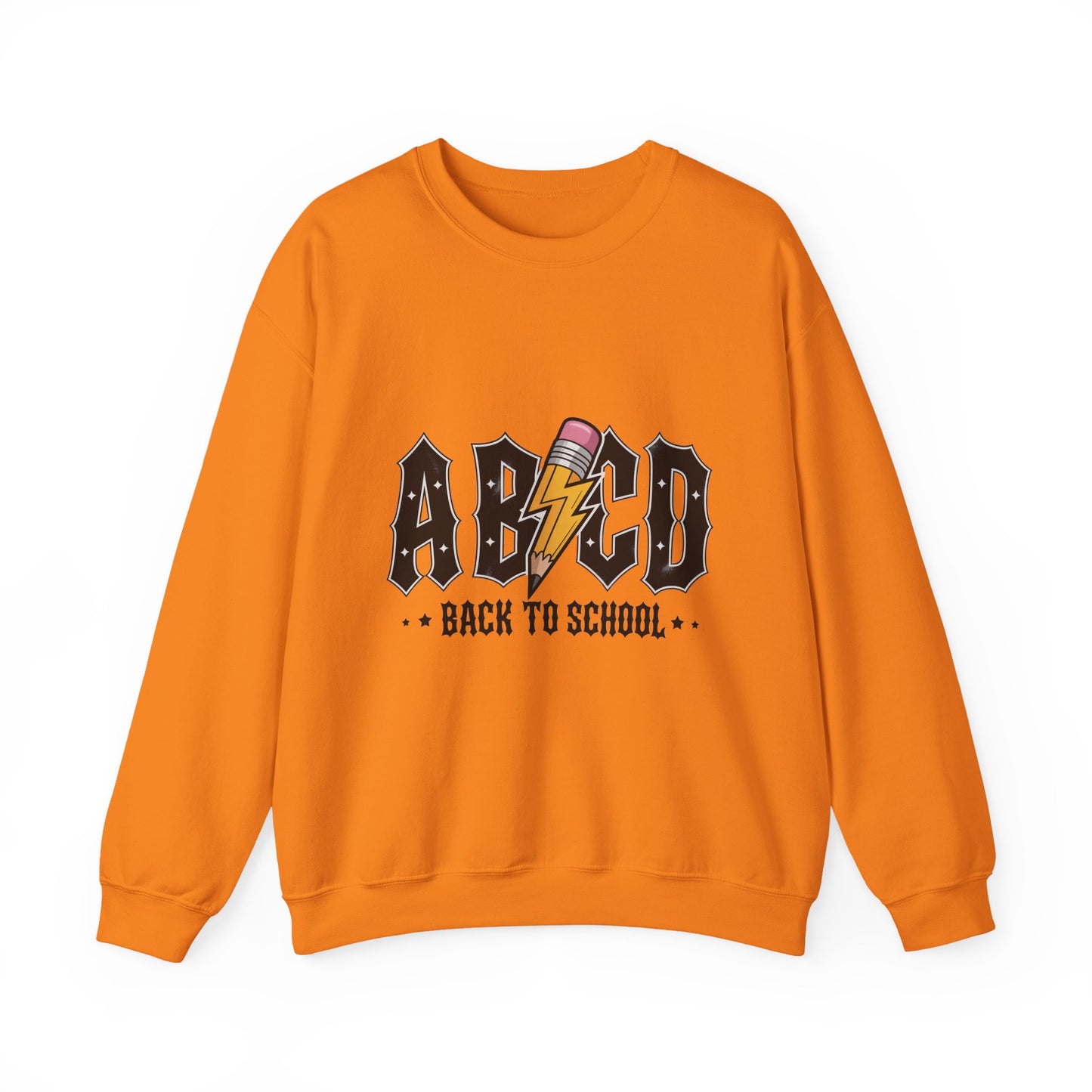 Back to School Crewneck Sweatshirt, Unisex Sweatshirt, Lightweight Sweater, School Apparel, Teacher Gift, Trendy Fashion