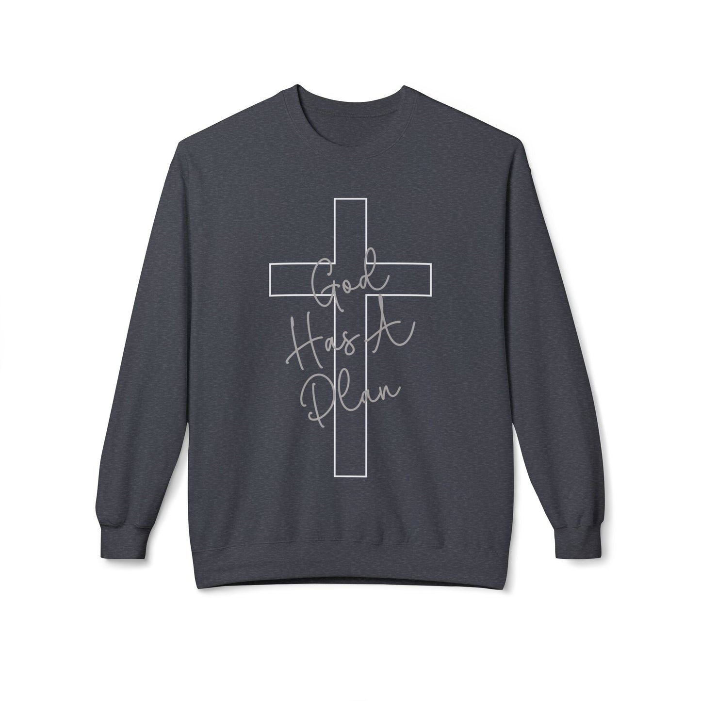God Has a Plan Crewneck Sweatshirt – Jeremiah 29:11 Christian Pullover