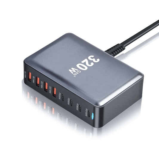 PowerPlex 320W GaN Multi-Charger Hub