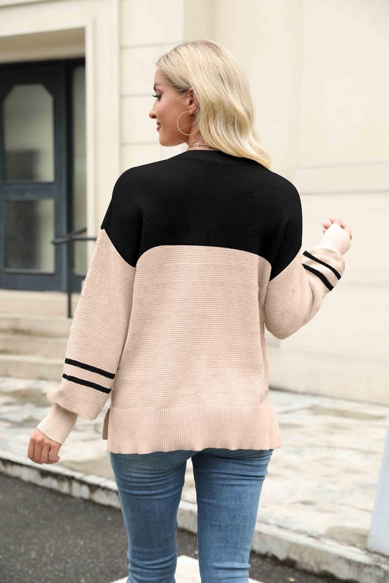 Womens Oversized Long Sleeve Sweaters