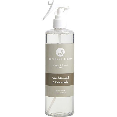 SANDALWOOD & PATCHOULI by Northern Lights LINEN & ROOM SPRAY 16 OZ