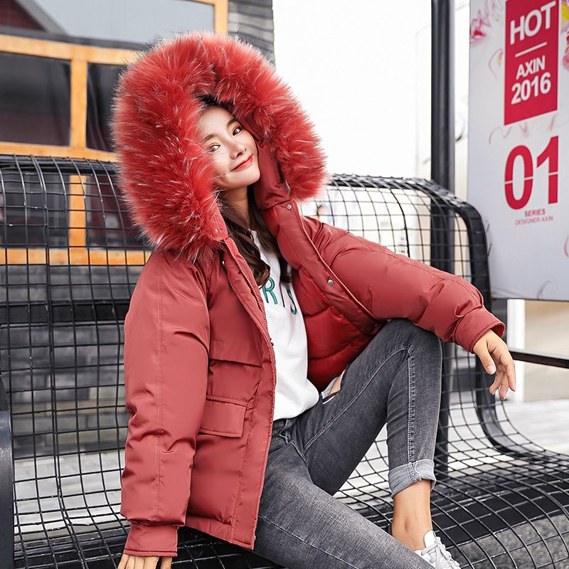 New Arrival Down Jacket Winter Jacket Women Single Full Slim Hair Cotton-padded Clothes Big Jacket Coat