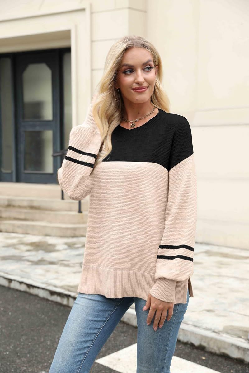 Womens Oversized Long Sleeve Sweaters