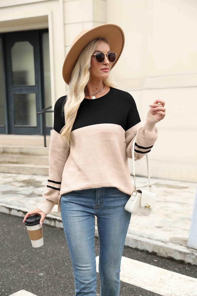 Womens Oversized Long Sleeve Sweaters